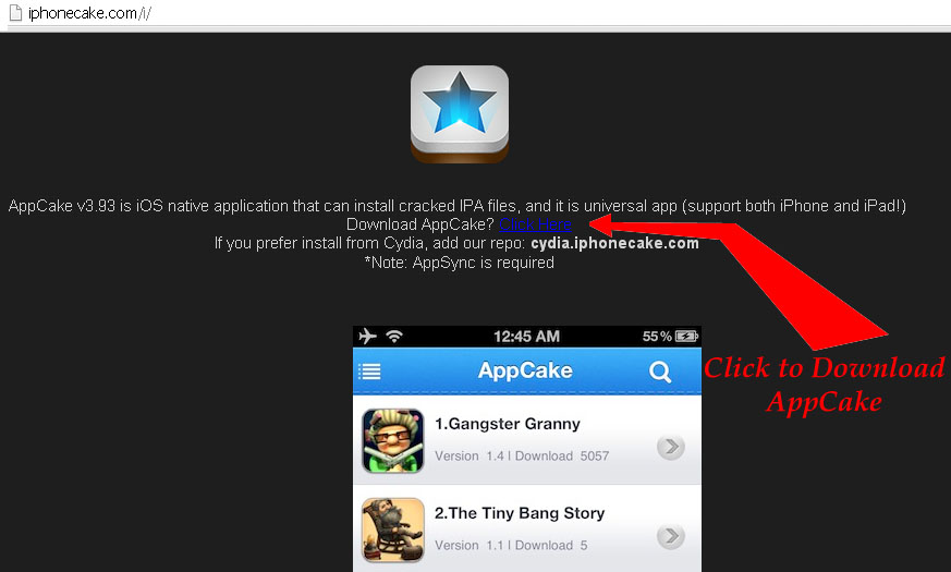 download appcake