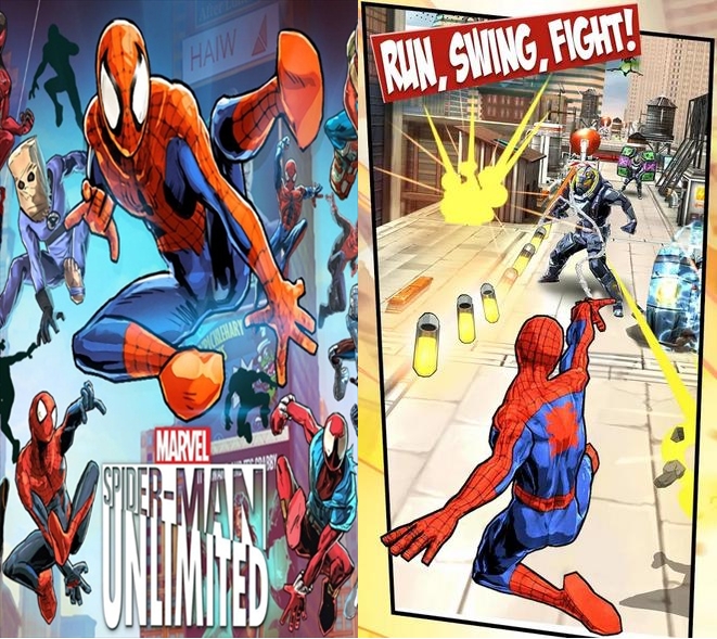 Spider-Man Unlimited-Screenshot-1