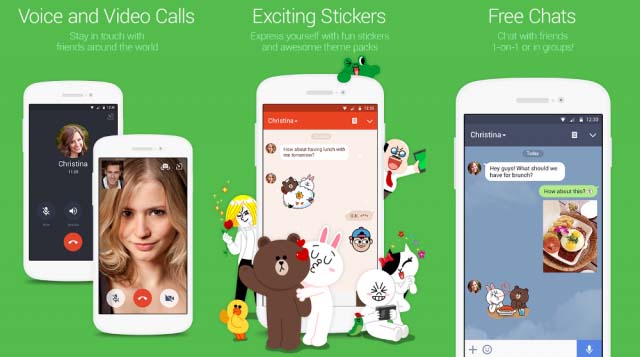 LINE FaceTime Alternatives Android