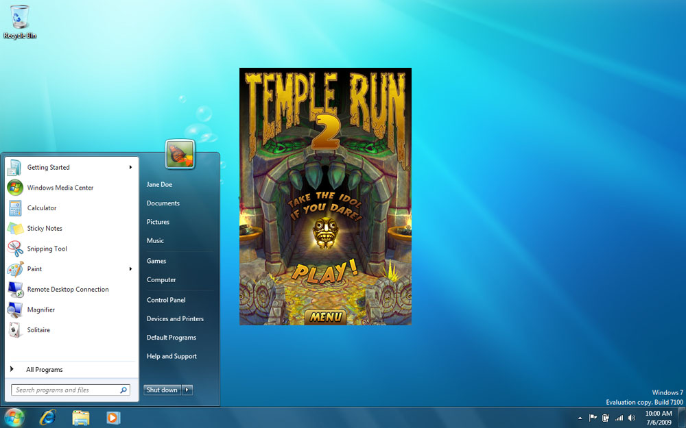temple run for PC