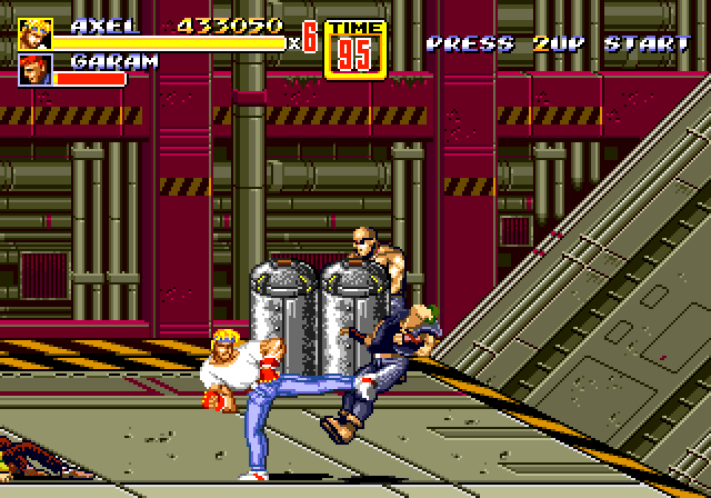 Street of Rage Sega Game