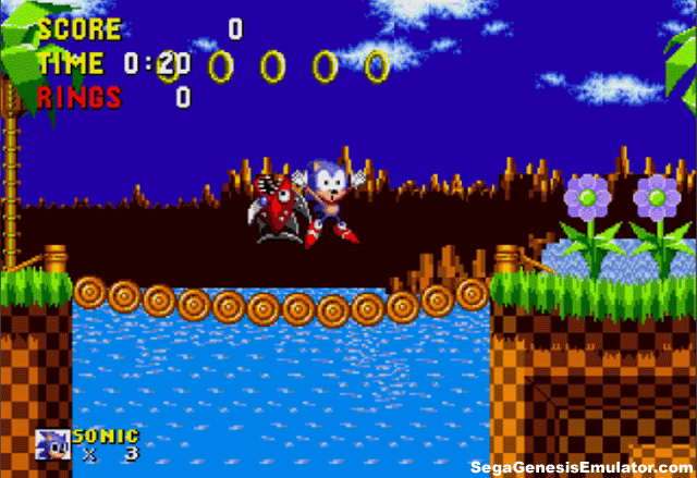 Sonic The Hedgehog Sega Game